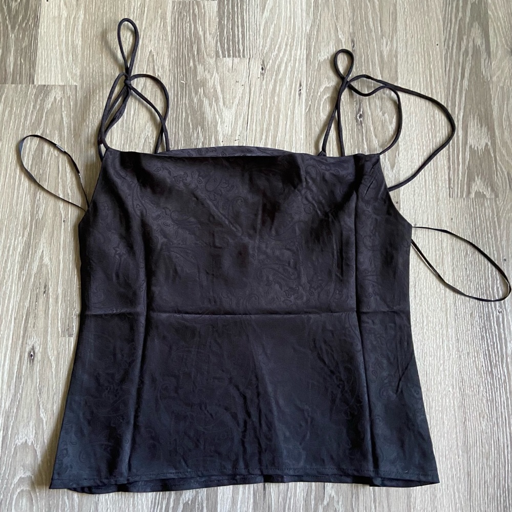 Forever 21 Black Slip Top